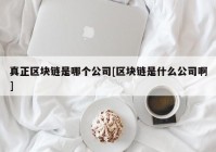 真正区块链是哪个公司[区块链是什么公司啊]